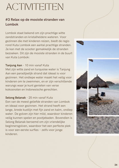 Reisgids - Lombok met kinderen
