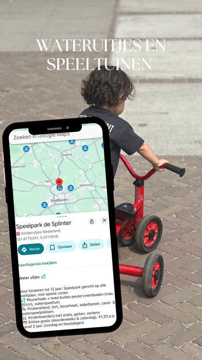 Google Maps Kaart Zomerse Kinderuitjes