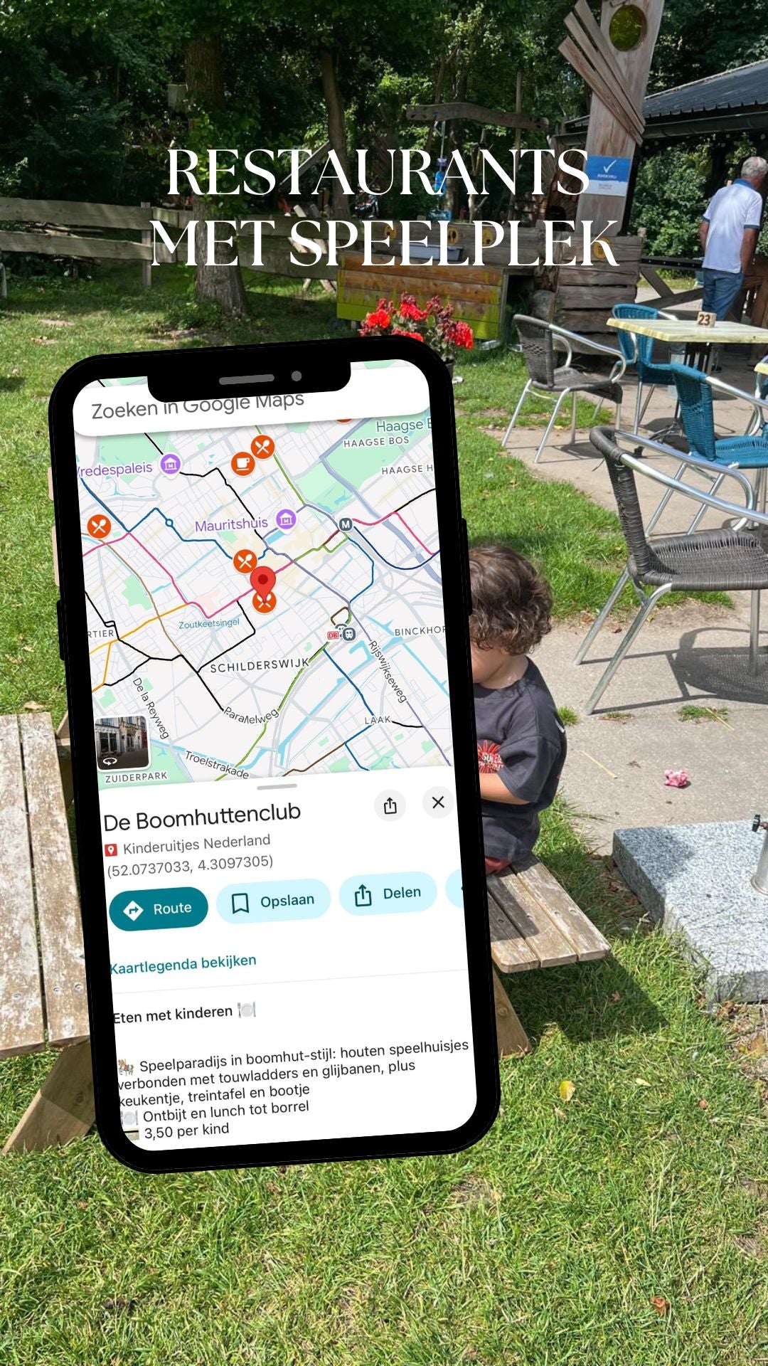Google Maps Kaart Zomerse Kinderuitjes